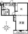 名古屋市営地下鉄鶴舞線/大須観音駅 徒歩5分 3階 築40年 1DKの間取り