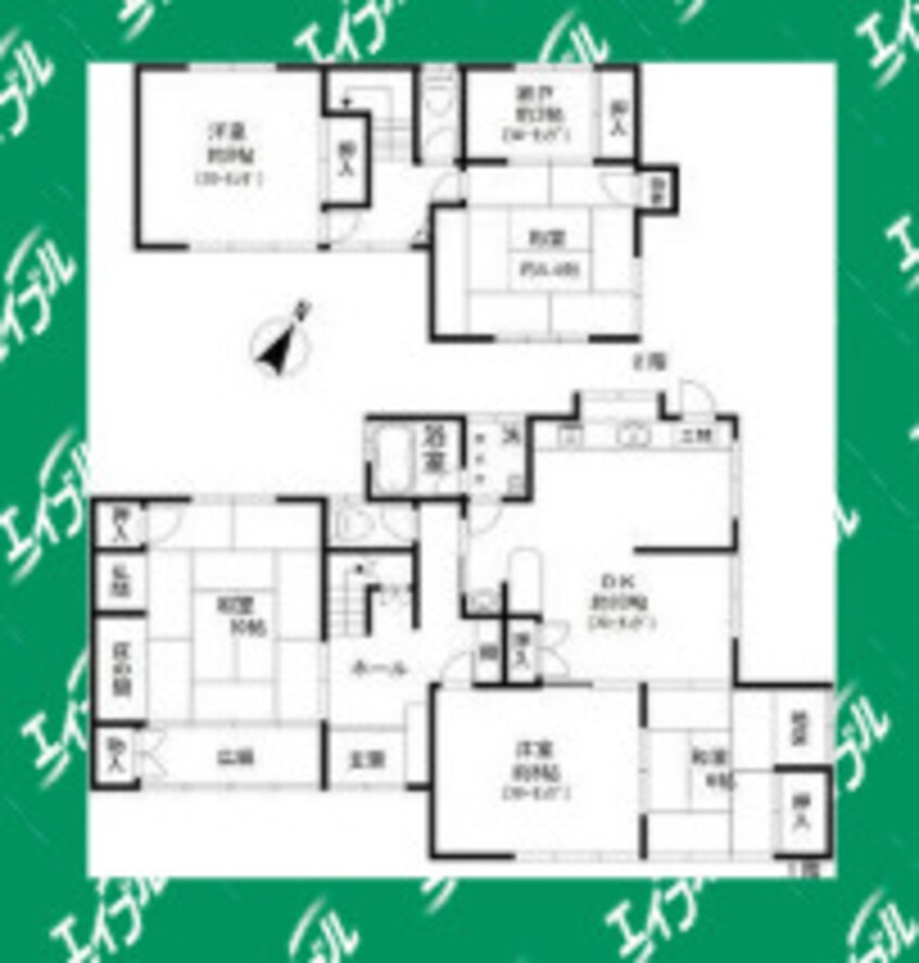 間取図 名東区高針4丁目戸建