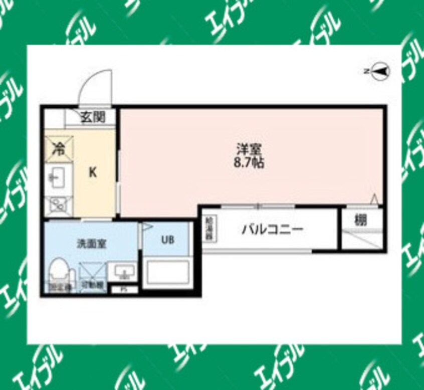 間取図 CRASTINE豊が丘