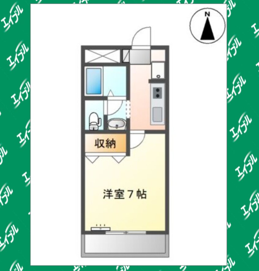 間取図 トワール・ニシノミヤ