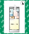 プロスパー 1Kの間取り