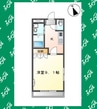 プロスパー 1Kの間取り