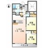 名古屋市営地下鉄東山線/伏見駅 徒歩4分 5階 築4年 2LDKの間取り