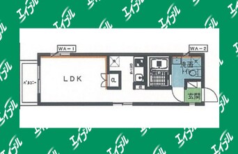 間取図 名古屋市営地下鉄桜通線/太閤通駅 徒歩9分 3階 築11年