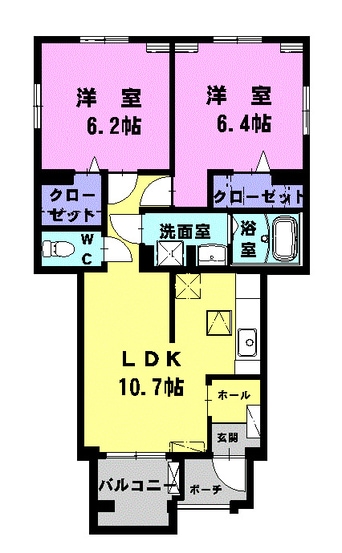 間取図 タッソ