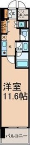 名古屋市営地下鉄東山線/名古屋駅 徒歩8分 9階 築13年 1Kの間取り