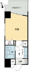 名古屋市営地下鉄桜通線/高岳駅 徒歩7分 7階 築33年 1Kの間取り