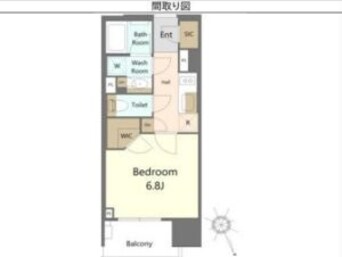 間取図 名古屋市営地下鉄東山線/亀島駅 徒歩7分 2階 築4年