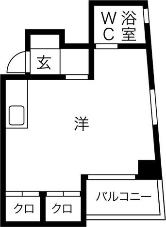 間取図 名古屋市営地下鉄名城線/東別院駅 徒歩10分 11階 築37年