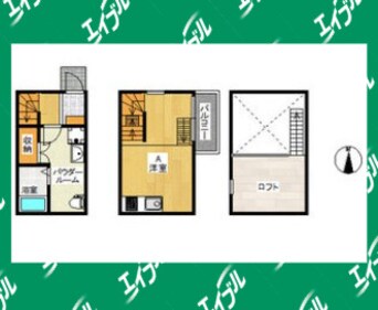 間取図 ヴィラ　アメリア