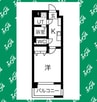 BlueWing鯉江本町 1Kの間取り