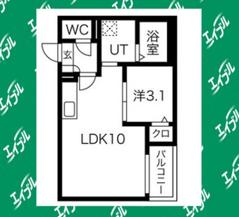 間取図 Jack kanseiⅢ