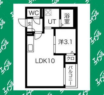 間取図 Jack kanseiⅢ