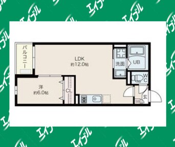 間取図 Jack kanseiⅤ