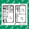名鉄常滑線・空港線/大野町駅 徒歩12分 1階 築19年 2LDKの間取り