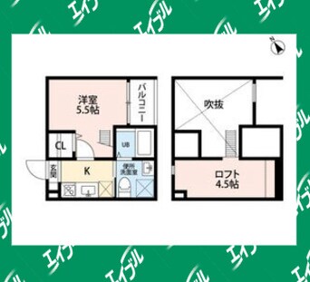 間取図 名鉄名古屋本線/鳴海駅 徒歩7分 2階 築8年