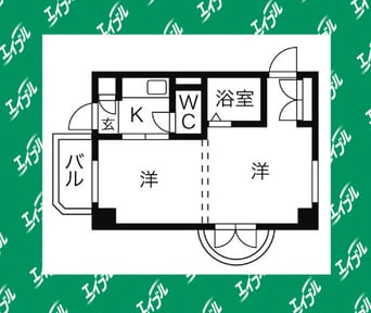 間取図 名古屋市営地下鉄桜通線/車道駅 徒歩2分 4階 築31年