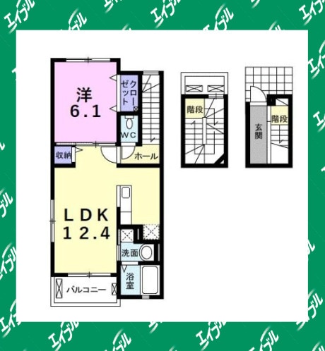 間取り図 Ｔ・ＫレジデンスⅠ