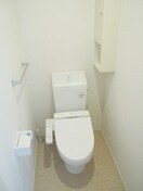 コンパクトで使いやすいトイレです Ｔ・ＫレジデンスⅠ