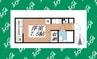 名古屋市営地下鉄名城線/名古屋大学駅 徒歩10分 4階 築37年 1Rの間取り