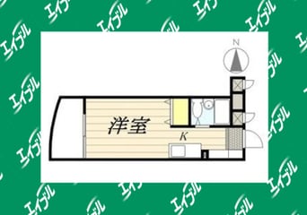 間取図 名古屋市営地下鉄名城線/名古屋大学駅 徒歩10分 3階 築37年