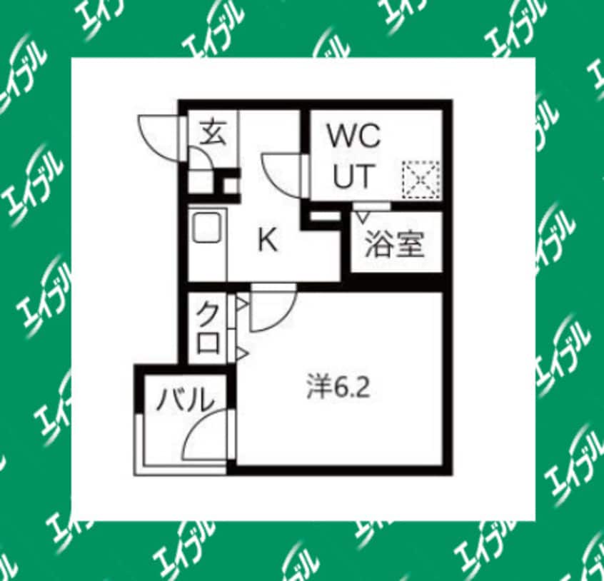 間取図 名古屋臨海高速鉄道<あおなみ線>/南荒子駅 徒歩9分 3階 築1年