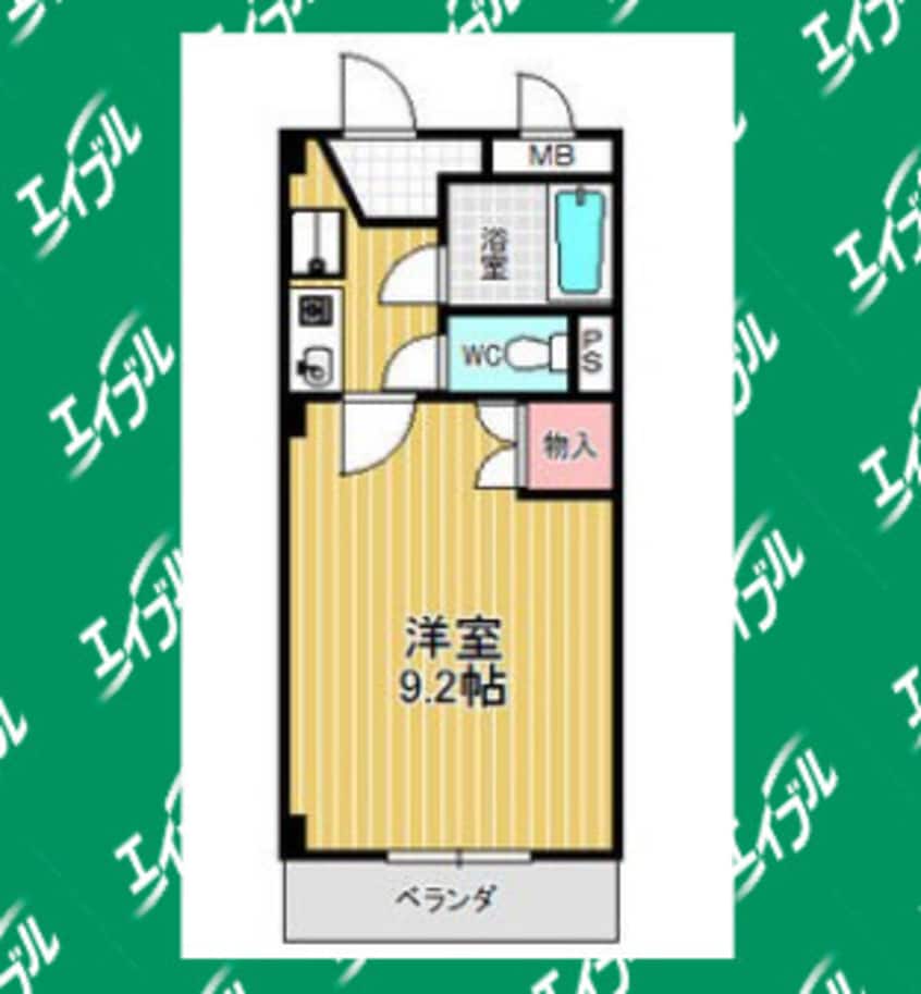 間取図 名鉄名古屋本線/豊明駅 徒歩23分 2階 築31年