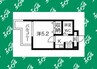 名古屋市営地下鉄鶴舞線/川名駅 徒歩12分 4階 築35年 1Kの間取り