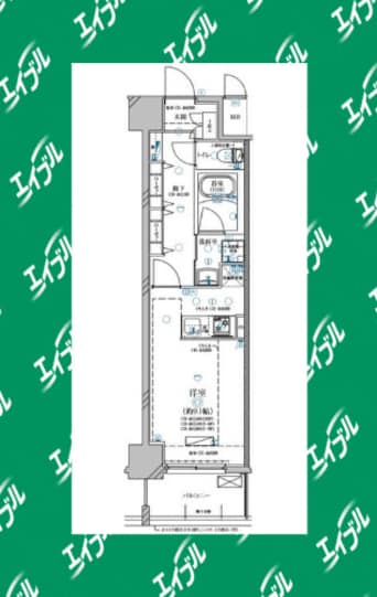 間取図 中央本線<中央西線>/鶴舞駅 徒歩6分 7階 築6年