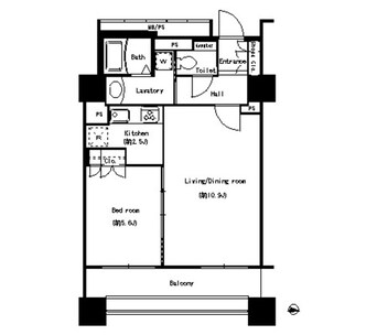 間取図 パークアクシス名駅南