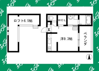 間取図 コンフォート本陣通