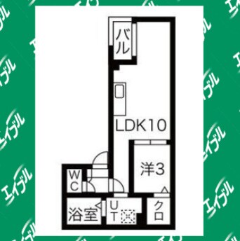 間取図 東海道本線/大高駅 徒歩7分 1階 築3年