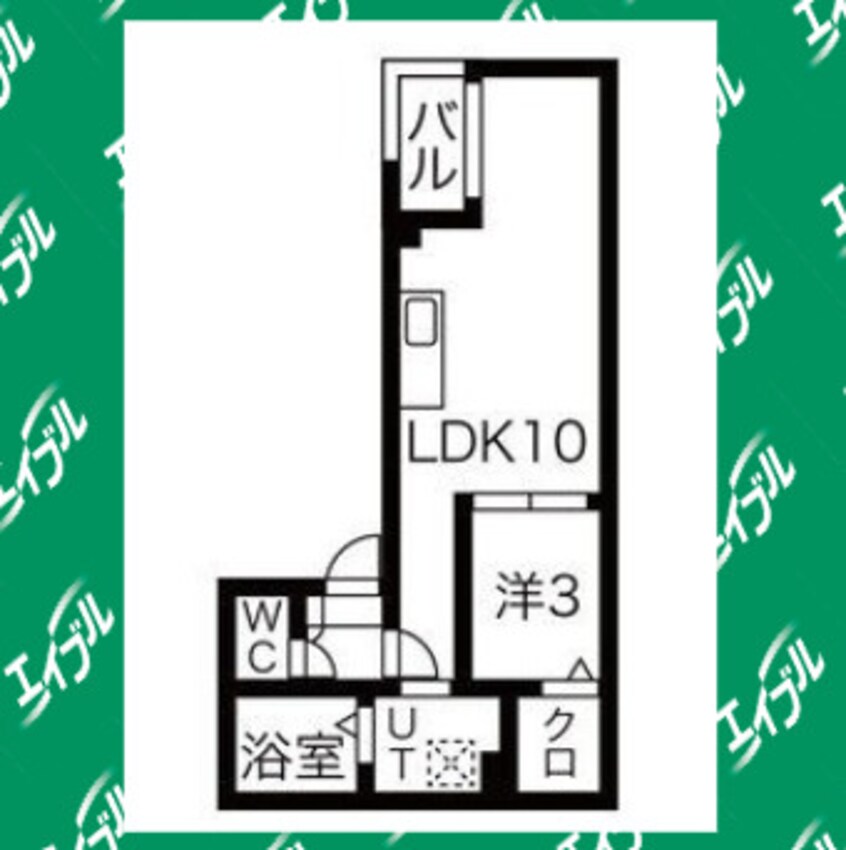 間取図 東海道本線/大高駅 徒歩7分 1階 築3年