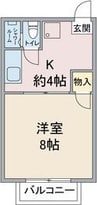 名古屋市営地下鉄東山線/今池駅 徒歩8分 1階 築40年 1Kの間取り