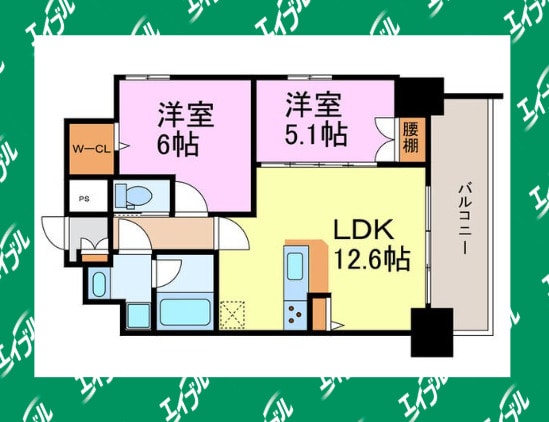 間取り図 RAFFLE OZONEⅡ