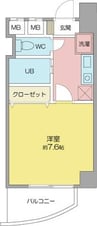 近鉄名古屋線/烏森駅 徒歩7分 1階 築27年 1Kの間取り