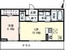 名古屋市営地下鉄東山線/名古屋駅 徒歩10分 2階 築浅 1LDKの間取り