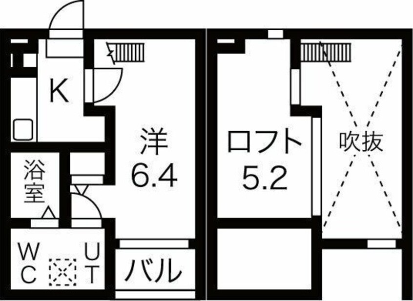 間取図 名古屋市営地下鉄東山線/中村公園駅 徒歩9分 2階 築7年