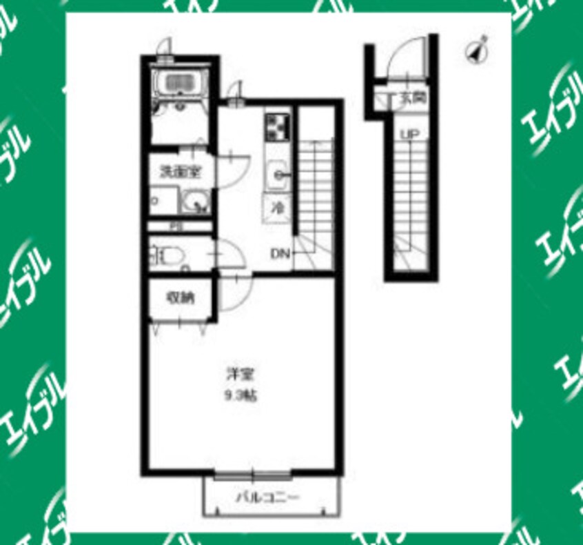 間取図 東海道本線/大府駅 徒歩30分 2階 築8年