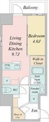 名古屋市営地下鉄名城線/金山駅 徒歩6分 9階 1年未満 1LDKの間取り