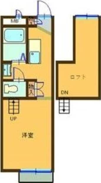 間取図 グリーンリバー