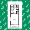 名鉄河和線/成岩駅 徒歩7分 2階 築33年 1Kの間取り