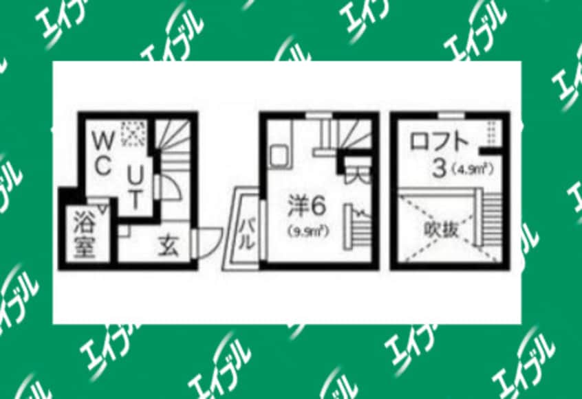 間取図 プレザント中村