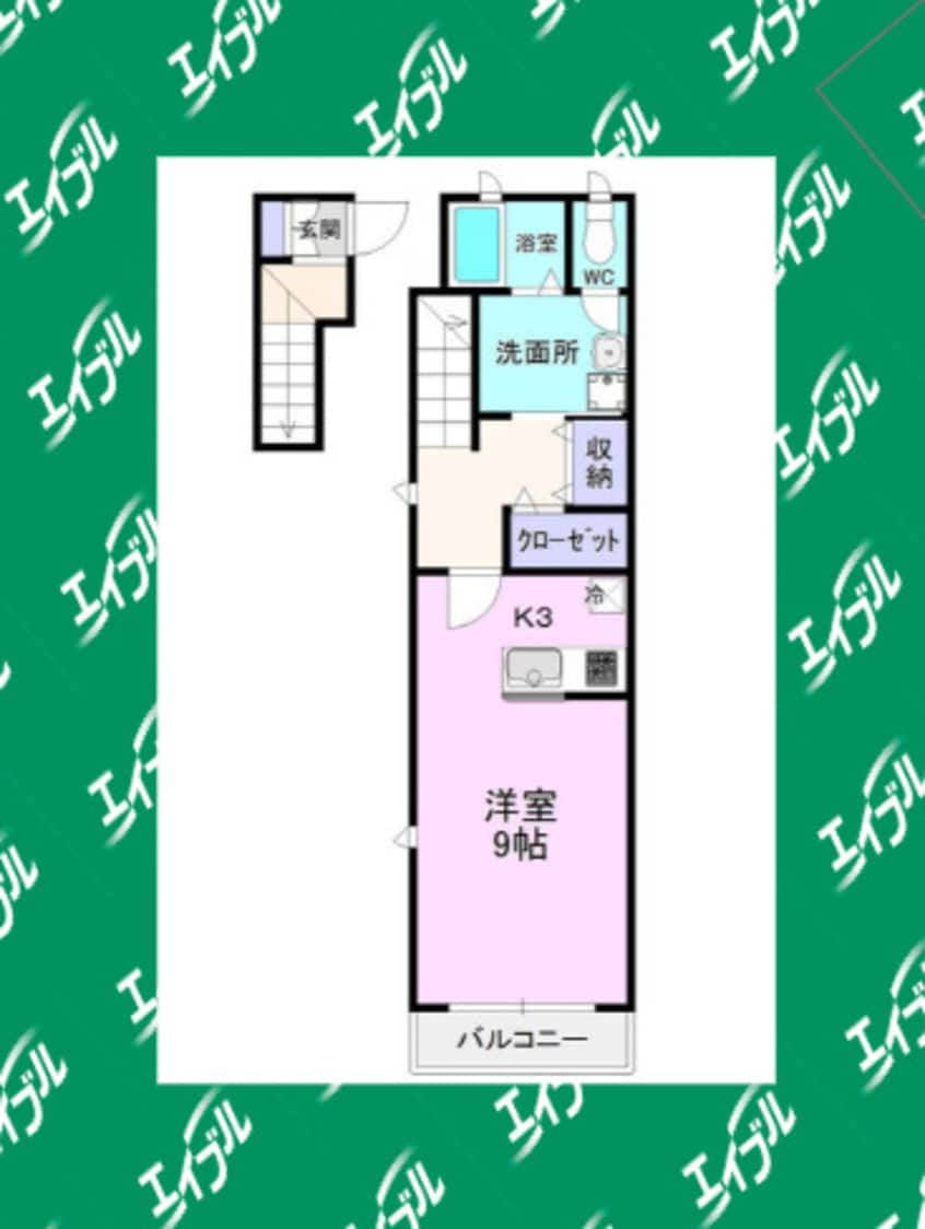 間取図 ロリエ宮東