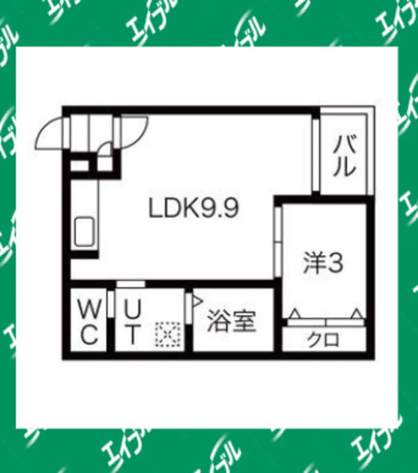 間取図 ステラ三吉町