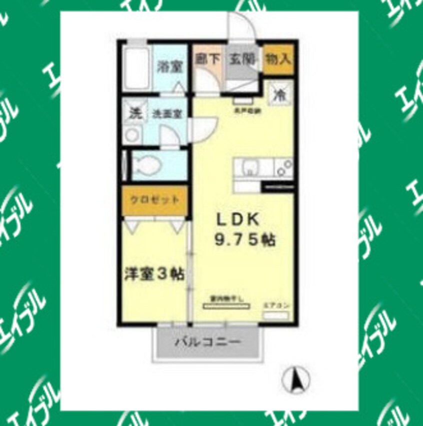 間取図 プロヴァンス K