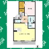 名古屋臨海高速鉄道<あおなみ線>/港北駅 徒歩23分 2階 築18年 1LDKの間取り