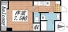 名鉄犬山線/上小田井駅 徒歩9分 1階 築22年 1Kの間取り