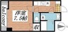 名鉄犬山線/上小田井駅 徒歩9分 1階 築22年 1Kの間取り