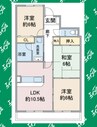 グランドメゾン徳重 3LDKの間取り